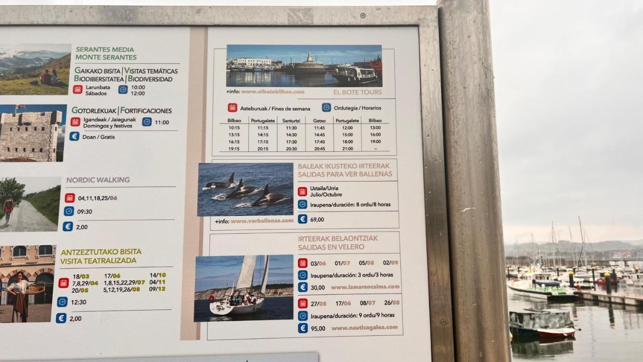 Exclusivo "Gran Bilbao" Suite Deluxe Parking Opcional Santurtzi المظهر الخارجي الصورة